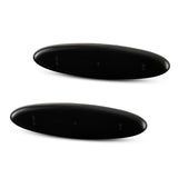 1997-2004 Corvette C5 Rear Bumper Smoke Lens Red LED Side Markers