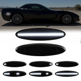 1997-2004 Corvette C5 Rear Bumper Smoke Lens White Dynamic Animation LED Side Markers