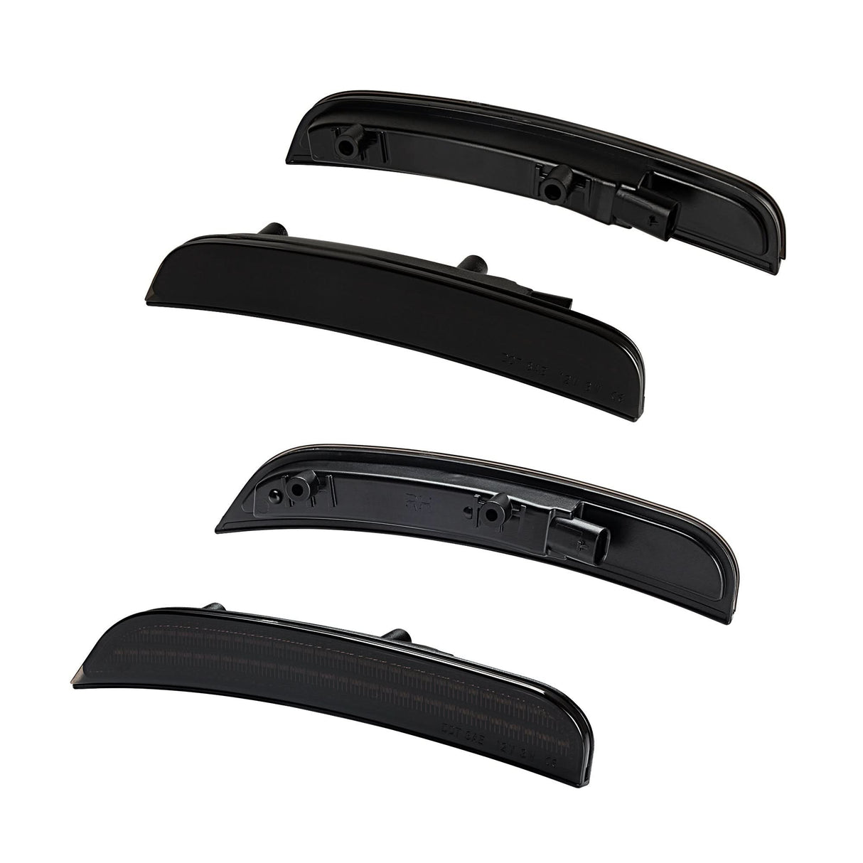 2015-2024 Dodge Charger Smoke White LED Side Markers