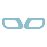 Solid Color Interior Door Handle Overlays (Printed Series) - 2021+ Bronco