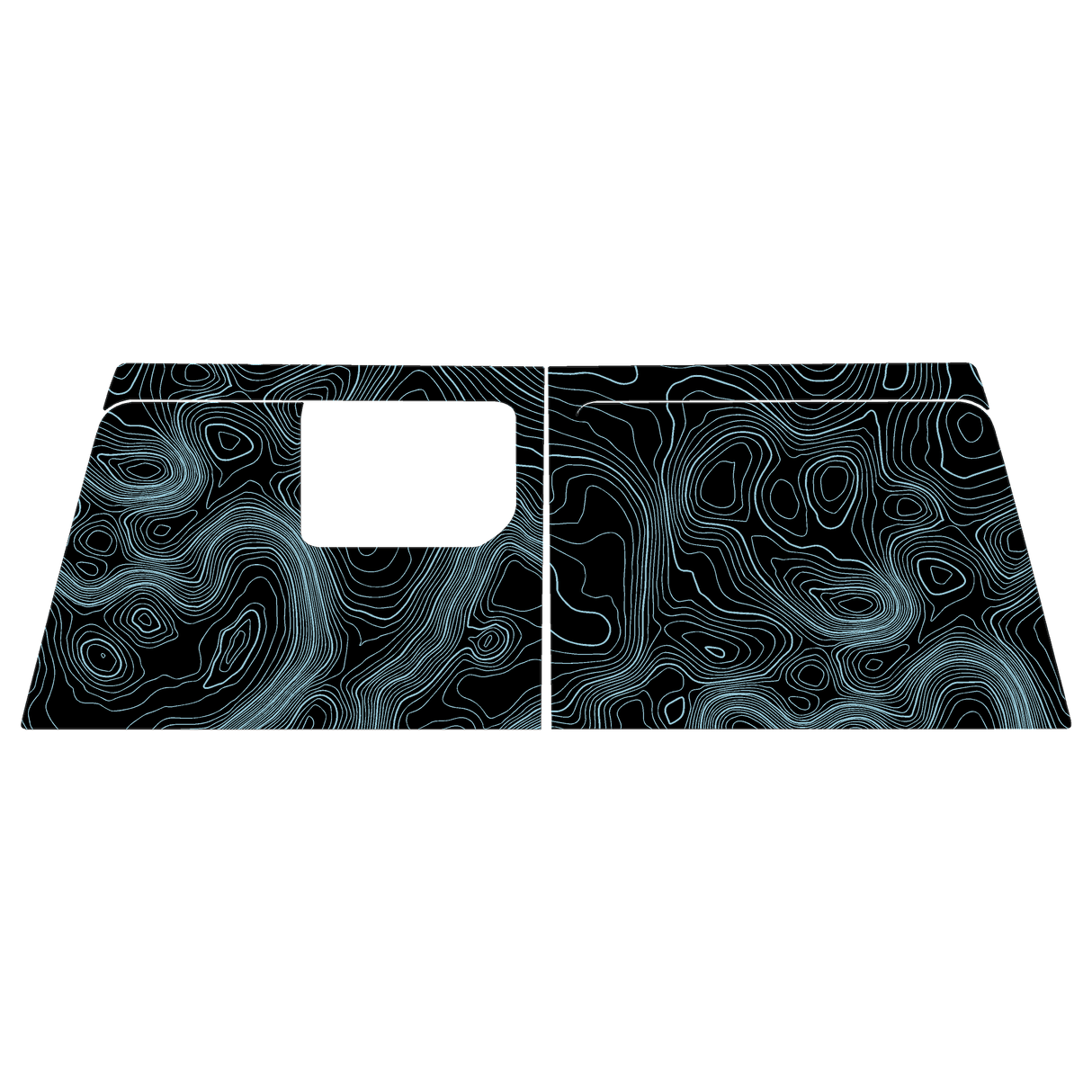 Topo Cargo Area Overlay Kit Part 1 (Printed Series) - 2021+ Bronco 4 Door