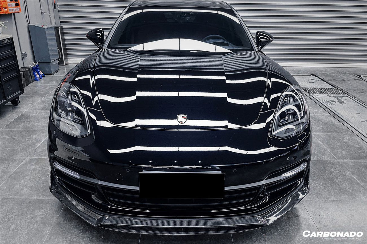 2017-2023 Porsche Panamera 971 4S    4    GTS OD Style DRY Carbon Fiber Front Lip