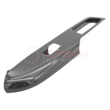 Real Carbon Fiber Window Switch Control Trim Covers V2 for 2024+ Ford Mustang