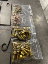 Lexus GX470 2003-2009 Rock Slider Bolt On Frame Mount Plate Sets