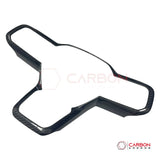 Real Carbon Fiber Steering Wheel Trim Covers for 2024+ Ford Mustang