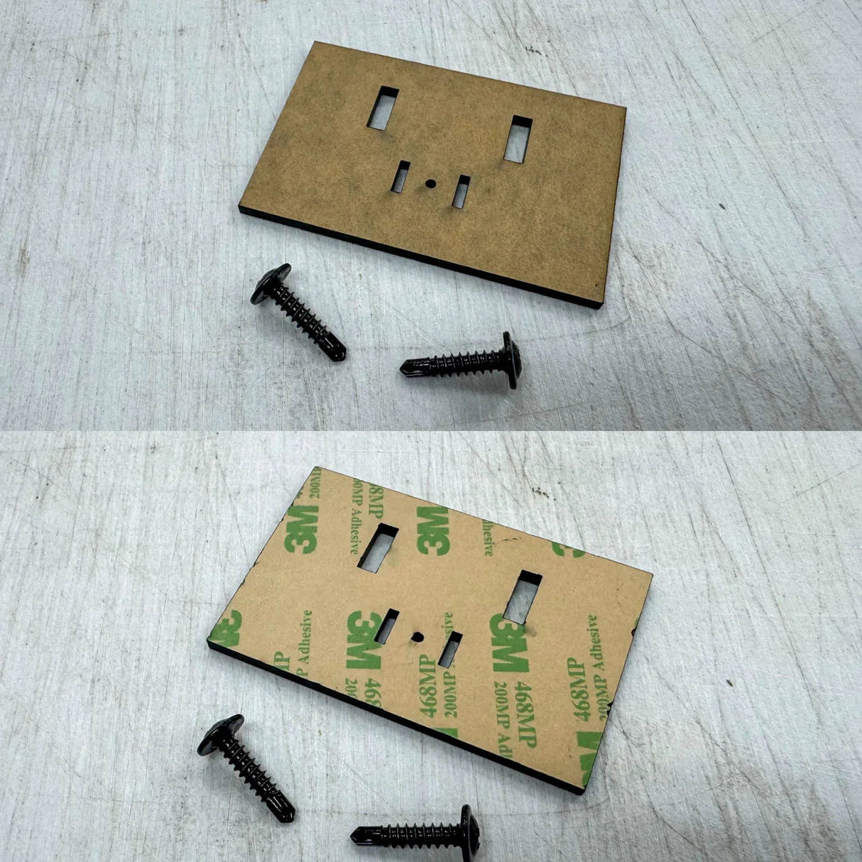 Custom Mounting Plate for Car DVR Rear Camera (Wolfbox, FitcamX, etc) - 2024+ Land Cruiser / GX 550