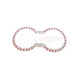 2024+ S650 Mustang Hard Carbon Fiber Cup Holder Trim Cover