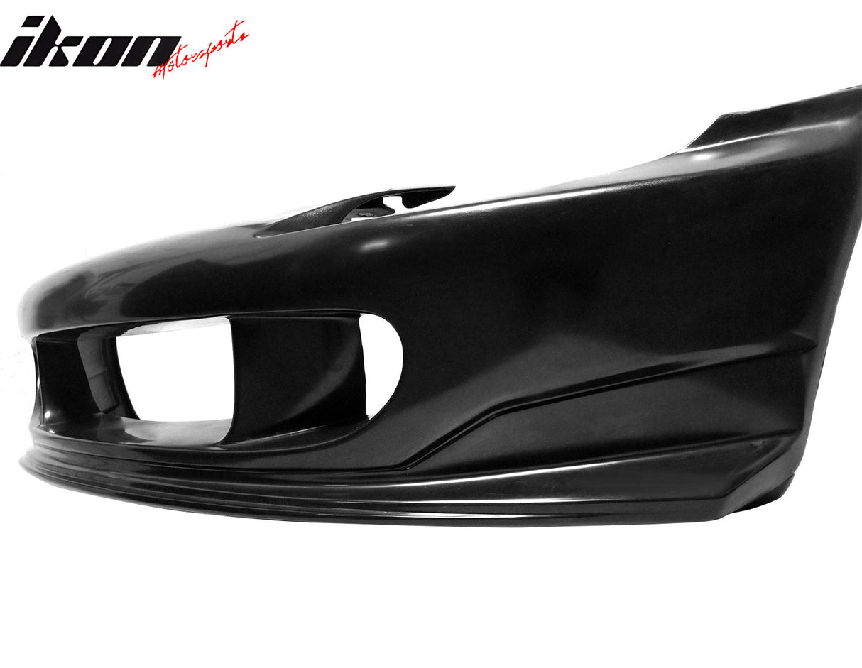 2000-2009 Honda S2000 R1 Style Unpainted Black Front Bumper Cover PU