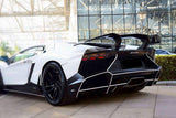 2011-2022 Lamborghini Aventador LP700 LP750 LP740 LP720 LP780 Coupe  Roadster DC Style Carbon Fiber Trunck Spolier