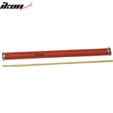 2.5X40" Red Brake Cooling Dual Layerinsulation Hose Flange Aluminum