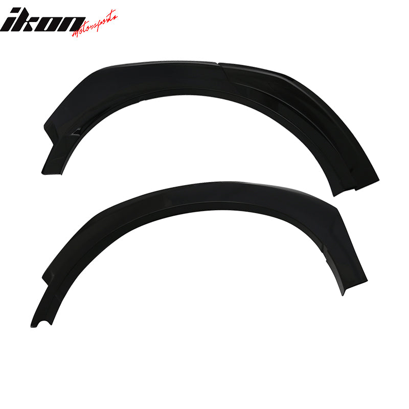 2017-2018 Toyota CHR C-HR Aerokit Unpainted Black Fender Flares PP
