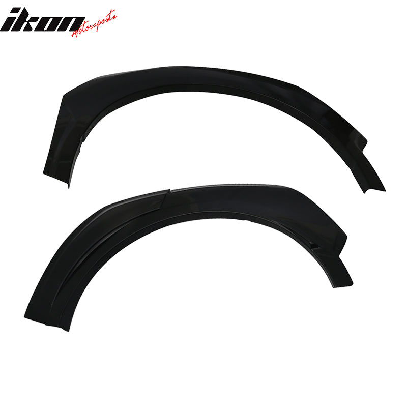 2017-2018 Toyota CHR C-HR Aerokit Unpainted Black Fender Flares PP