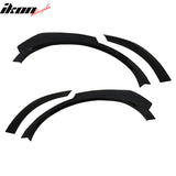 2017-2018 Toyota CHR C-HR Aerokit Unpainted Black Fender Flares PP
