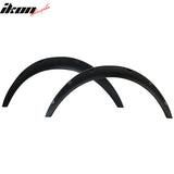 Universal Matte Black 2PCS 50mm Thickness Fender Flares Wheel Cover PU