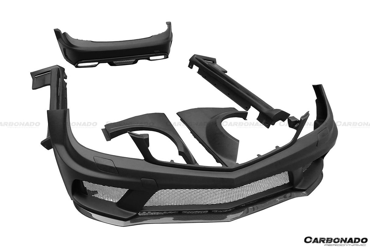2012-2014 Mercedes Benz W204 C Class Coupe BKSS Style Wide Full Body Kit (Not Fit AMG)