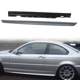 2000-2006 E46 3 Series 2Dr MT M  Sport Unpainted Gray Side Skirts PP