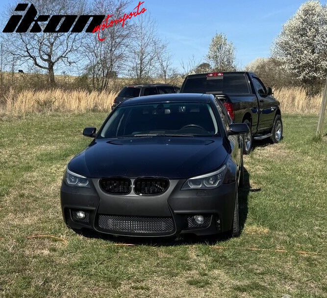2004-2010 BMW E60 5-Series 1M Style Front Bumper Cover Conversion PP