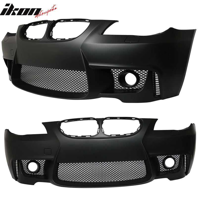 2004-2010 BMW E60 5-Series 1M Style Front Bumper Cover Conversion PP