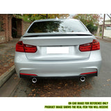 2012-2018 BMW F30 M-Tech Rear Bumper 335i Single Muffler Twin Outlet