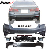 2017-2020 BMW G30 5 Series Sedan 4DR M-Tech Style Rear Bumper Cover