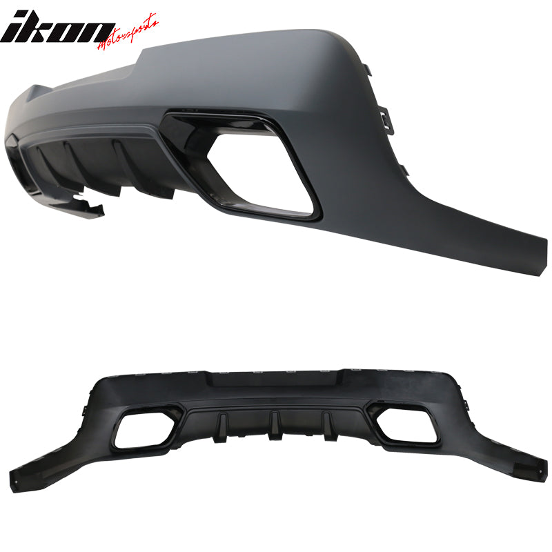 Fits 14-15  Camaro Front&Rear Bumper w/ Foglights&Front Lip&Grille