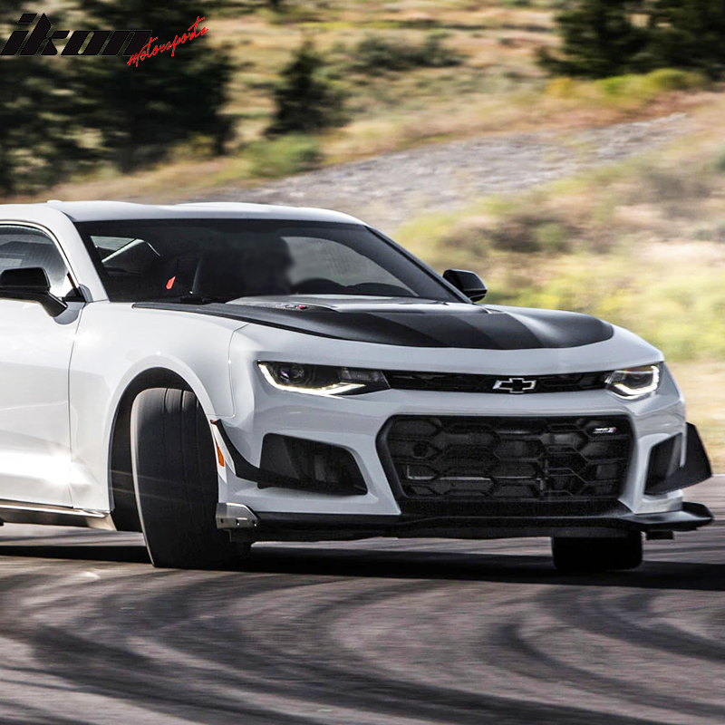 2016-2024 Chevy Camaro 1LE Style Front Bumper & Factory Rear Diffuser