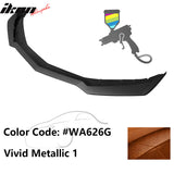 2016-2024 Chevy Camaro ZL1 Style Front Bumper Lip PP