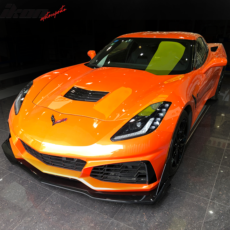 2014-2019 Chevy Corvette C7 Front Bumper Kits Upgrade To 2019 ZR1 PP