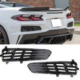 2023-2026 Chevy Corvette C8 Z06 ZR1 Unpainted OE Style Rear Grille ABS