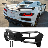2020-2026 Chevy Corvette Stingray Z51 C8 Z06 Rear Bumper Cover PP