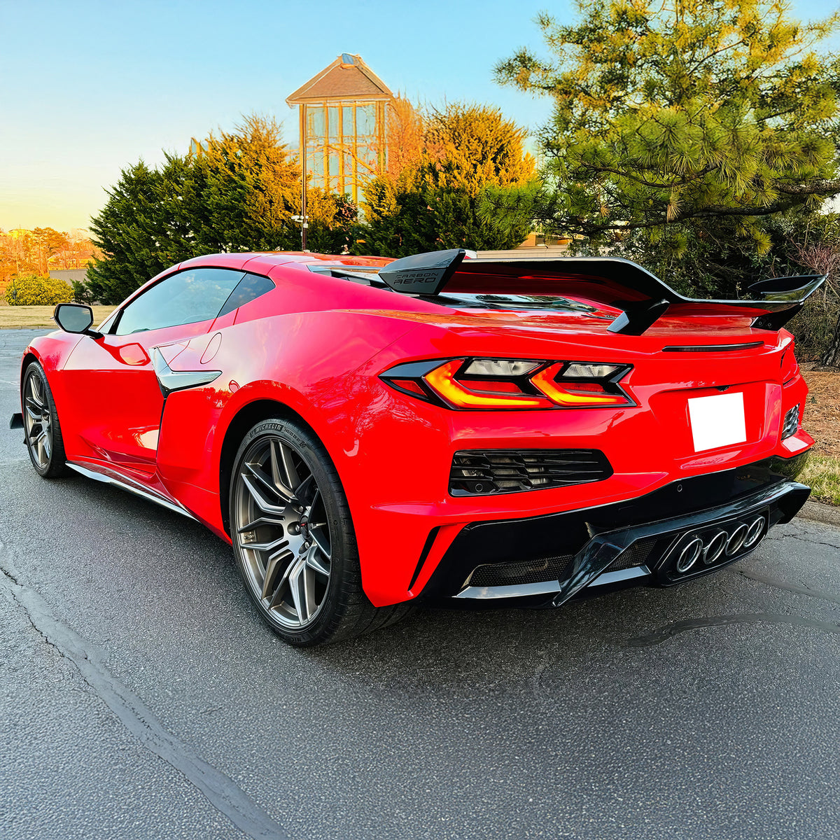 2020-2026 Chevy Corvette Stingray Z51 C8 Z06 Rear Bumper Cover PP