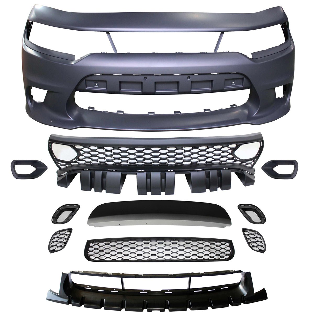 2015-2023 Dodge Charger Scat Pack SRT 392 Front Bumper Cover PP