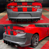 2015-2023 Dodge Charger Standard Sedan Rear Bumper Kits Diffuser PP