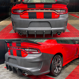 2015-2023 Dodge Charger Standard Sedan Rear Bumper Kits Diffuser PP