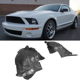2007-2009 Ford Mustang GT500 OE Style Fender Liners Splash Shield Pair