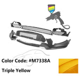 2015-2017 Ford Mustang Front Lip Grille Fog Light Cover PP