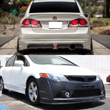 2006-2011 Honda Civic MUG RR Front Bumper Rear Lip With 3rd Light