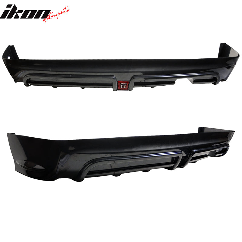 2006-2011 Honda Civic MUG RR Front Bumper Rear Lip With 3rd Light