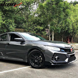 2016-2021 Honda Civic Type R Gloss Black Front Bumper Cover & Lip