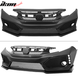 2016-2021 Honda Civic Sedan Coupe CTR Front Bumper Conversion PP