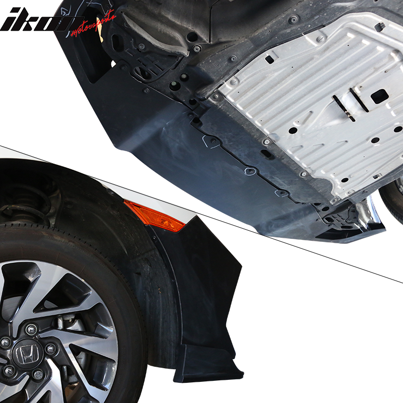 2016-2021 Honda Civic Sedan Coupe CTR Front Bumper Conversion PP