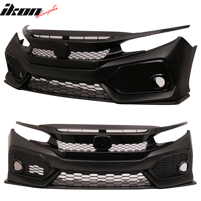 2016-2021 Honda Civic Si Sedan Coupe OE Front Bumper &R Grille