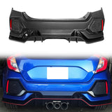 2017-2021 Honda Civic HB TypeR Style Primer Front Bumper Conversion PP