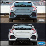 2017-2021 Honda Civic HB TypeR Style Primer Front Bumper Conversion PP