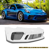 12-19 Porsche 911 991 to 991.2 GT3 Style Front Bumper Conversion +DRL