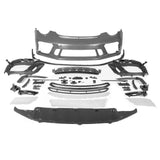 12-19 Porsche 911 991 to 991.2 GT3 Style Front Bumper Conversion +DRL
