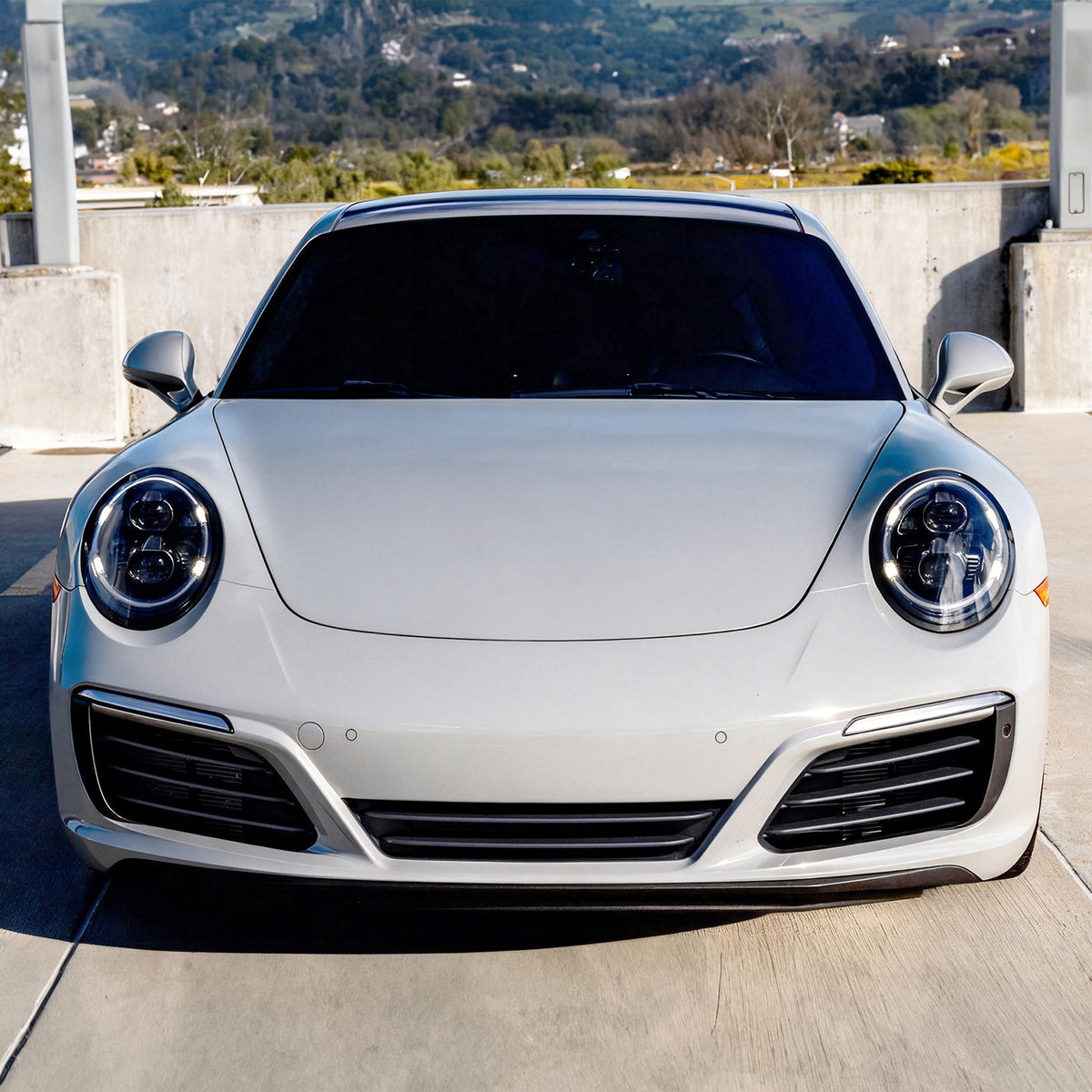 12-19 Porsche 911 991.1 to 991.2 OE Style Front Bumper Conversion +DRL