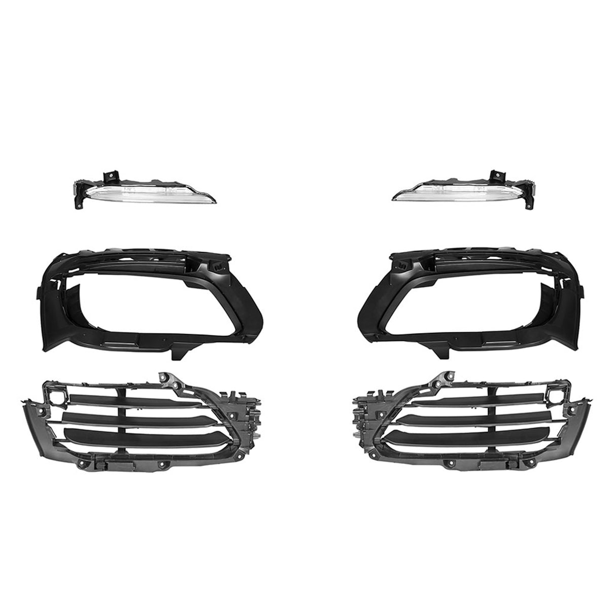 12-19 Porsche 911 991.1 to 991.2 OE Style Front Bumper Conversion +DRL
