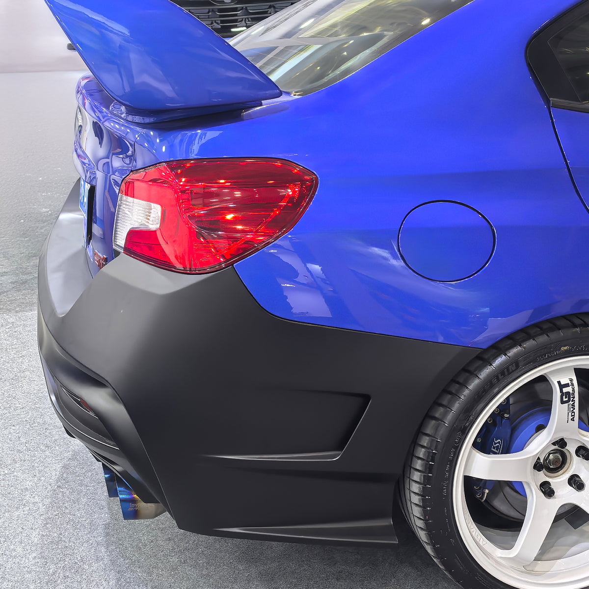 2015-2021 Subaru WRX STI Rear Bumper Cover Varis Style Conversion