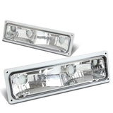 94-98 Chevrolet C10 Chrome Bumper Lights 2PC